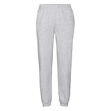 Fruit of the Loom Herren Trainingshose Premium 70/30 (S) (Grau)