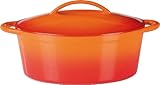 GSW 716420 GUSSEISEN Bräter 33x25cm O:S:, Orange / R