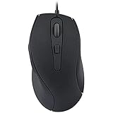 Speedlink AXON Silent & Antibacterial Mouse - Leise und antibakterielle Maus mit USB-Anschluss - schw