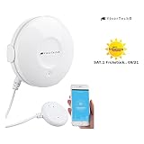 VisorTech Wassersensor: WLAN-Wassermelder, externer Sensor, App, bis 4 Jahre Batterie-Laufzeit (Wassersensor WLAN)