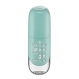 essence shine last & go! gel nail polish, Gellack, Nagellack, Nr. 76 Frozen Mint, grün, gelig, glänzend, ohne Aceton, vegan, ohne Konservierungsstoffe (8ml)
