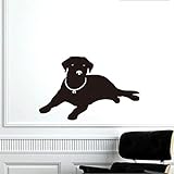Verlegung Labrador Hund Wandaufkleber Kinderzimmer Wandpapier Netter Hund Wand Declas Wohnkultur Für Schlafzimmer Größe 38 * 60 C
