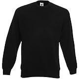 Fruit of the Loom Herren 62-202-0 Sweatshirt, Schwarz, 2X-Larg