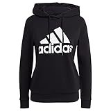 adidas Damen W Bl Ft Hd Kapuzenpullover, Schwarz/Weiß, M EU