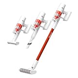 TROUVER Power 11 Akku Staubsauger Kabellos，Saugleistung 120 Air Watt，20000Pa,3 in 1 Kabelloser Staubsauger mit 5-stufiger waschbarer HEPA Filter，bis zu 60 Min, Für Hartböden & Tepp