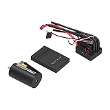 3670 2650KV Motor Set,Brushless Motor+120A Brushless Regler+Programmer Card Set Kompatibel mit 1/8 RC C