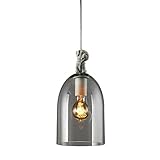 ZZYJYALG. 1 Lichter E27 Lampshade Nordic Pendelleuchte höhenverstellbar,Kinderzimmerdekoration,Bauernhaus Esszimmer Beleuchtung Hänge Bauernhof Kronleuchter Kunst Welp