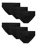 Snocks Slip Herren Größe XL Schwarz 6X Paar Herren Slip X-Large Herren Unterhosen Slip Herren Unterhosen Herren Slips Herrenslip Herrenslips Herrenunterhosen H