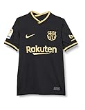 Nike Kinder Trikot FC Barcelona Stadium Away, Black/Metallic Gold, S, CD4499-011