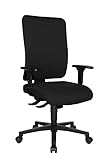 Topstar Open X (P) ergonomischer Bürostuhl, Schreibtischstuhl, Stoffbezug, schw