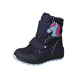 RICOSTA Mädchen Boots GAREI, Weite: Mittel (WMS),lose Einlage,Sympatex,waschbar,gefüttert,wasserdicht,warm,Nautic/Marine (184),26 EU / 8.5 Child U