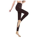 C'est Strumpfhose Damen Schwarz Leggings Winter Warme Leggings Elastische Thermische Leggings Hohe Taille Winter Leggings Klassischen Yog