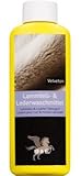 Velveton Lammfellwaschmittel-Lederwaschmittel | Lammfell- und Lederwaschmittel Velveton, 250 ml| Waschmittel Lammfell Wolle Leder rückfettend | Lambskin Leather Deterg