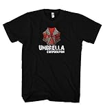 T-Shirt -Umbrella Corporation - Evil -Tee-Hemd Resident Game, Größe:2XL, Farbe:Schwarztö