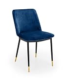 Julian Bowen Loft Couchtisch, Walnuss Schlafsofa, blau, Einheitsgröß
