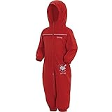 Regatta Kinder Pfütze IV All-in-One Anzug, Rot (Pepper),86 EU (12-18 Months)