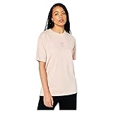 Superdry Womens Code CL Garment DYE Loose Tee T-Shirt, Pink Clay, S