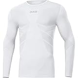 JAKO Herren Comfort 2.0 Longsleeve, weiß, M