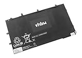 vhbw Li-Polymer Akku 6000mAh (3.7V) kompatibel mit Handy Telefon Smartphone Sony SGP321, SO-03E, Xperia Tablet Z, Xperia Tablet Z 10.1' - Ersatz für LIS3096ERPC