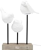 Kare Design Tischleuchte Animal Birds LED, 52x35x25