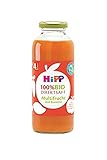 Hipp 100% Bio-Direkt-Säfte, Direktsaft Multifrucht mit Karotte, 6er Pack (6 x 330 ml)