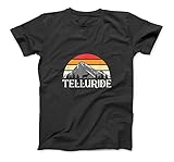 Vintage Telluride Colorado Souvenir USA Mountain Adventure T-Shirt Sweatshirt Hoodie Tank Top for Men W