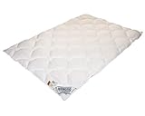 allsana Tencel® Klimafaser Steppbett 200x200 cm, Lyocell Ganzjahresdecke für Allergiker, waschbar bei 60°C, Tencel Bettdecke bei Allerg