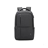 LIAZNGNA Computerrucksack Männer Business Rucksack 17 Zoll Laptoptasche Große Kapazität Rucksack wasserdichte Mode Taschen for männliche Frauen Notebook Reisen (Color : Black)