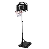 ONETWOFIT Basketballkorb mit Ständer Basketballkorb Set,113-205cm höhenverstellbares mobiles Basketballkorb-Set OT132