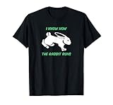 Denglish Denglisch 2021 Bild Hase I Know How The Rabbit Runs T-S