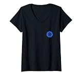 Damen Kubernetes Softwareentwickler Software Docker Geschenk T-Shirt mit V