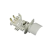 Lampenfassung E14 / Thermostat-Adapter ATEA auf Ranco kompatibel mit WHIRLPOOL 481010650381