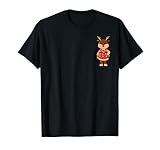 Lustige weihnachtsshirt Damen Weihnachts tshirt Rentier Kind T-S