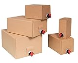 Bag-in-Box Sets - Karton und Beutel - 1,5L,3L,5L,10L und 20L (20, 3Liter)