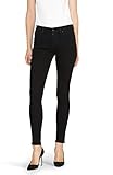 Hudson Damen Nico Mid Rise, Super Skinny Jeans, schwarz,