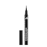 Manhattan Eyemazing Liner – Schwarzer Filz-Eyeliner für perfektes Auftragen – Farbe Black Lacque 1010N – 1 x 1,2