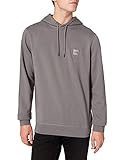 BOSS Herren Wetalk 1 Kapuzen-Sweatshirt aus French Terry mit meliertem Log