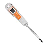 Soil EC/TDS Sensor Meter, 2 in 1 EC/TDS Bodendetektor mit Blauer Hintergrundbeleuchtung Hohe Genauigkeit, Einfach Abzulesen Bodentester für Pflanzen Garden Farm (Batterie Nicht Im Lieferumfang E