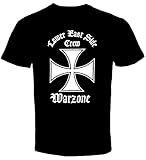 Warzone Band T-Shirt Printed Tee Graphic Short-Sleeve for Men Black XL_9909 Black L