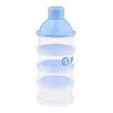 vreplrse 4 Schichten tragbare Baby Milch pulverbox Baby Schichten Milch pulverkasten Milch pulverspender abnehmbar tragbarer milchk