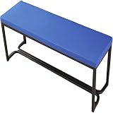 QINLMITE Polster für Stühle & Sessel 4 cm Dicke wasserdichte Gartenbank Kissenkissen 2/3 Sitzbank Kissen Gartenmöbel Swingstuhl Innen- und Außenstil Reine Farbe Gartenstuhl-Auflag