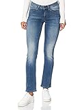 G-STAR RAW Damen 3301 Contour High Waist Straight Jeans, Blau (medium Aged 7802-071), 26W / 32L