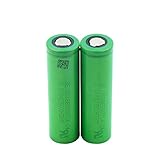 EXCROLY 3.6v 2100mah 18650vtc4 Li Ion Lithium Batterien, wiederaufladbar für Taschenlampen Powerbank 2p