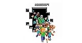 Utopiashi Minecraft wandtattoo wandsticker Vinyl Wandaufkleber Dekore Wand Fenster Glasdekoration Meine Welt Aufkleber Dek