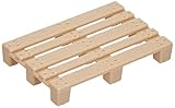 siku 7015, Zubehör-Set Paletten, Kunststoff, Beige, 50 Stück, Für Traktoren und Spielwelten im Maßstab 1:50 und 1:32
