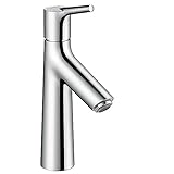 hansgrohe Wasserhahn Talis S (Armatur mit Auslauf Höhe 100mm, ohne Ablaufgarnitur) C