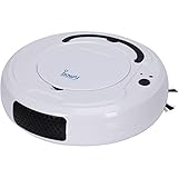 MZXUN. 1800Pa Multifunktionale intelligente Bodenreiniger, 3-in-1-Auto wiederaufladbare Smart-ausgedehntes Roboter Trocken Nass Fegen Staubsauger Saugstark Roboter-Reinigungsmittel Compatible with H