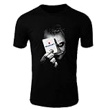 Suzuki Joker 1 T-Shirt Logo Clipart Herren CAR Auto Tee TOP Black Short Long Sleeves Present Christmas (XL, Black - Short)