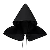 Halloween Kapuze Umhang Party Turban Zubehör Hexenhut Umhang Cosplay Kostü