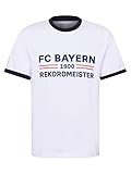 FC Bayern München T-Shirt Rekordmeister weiß, M